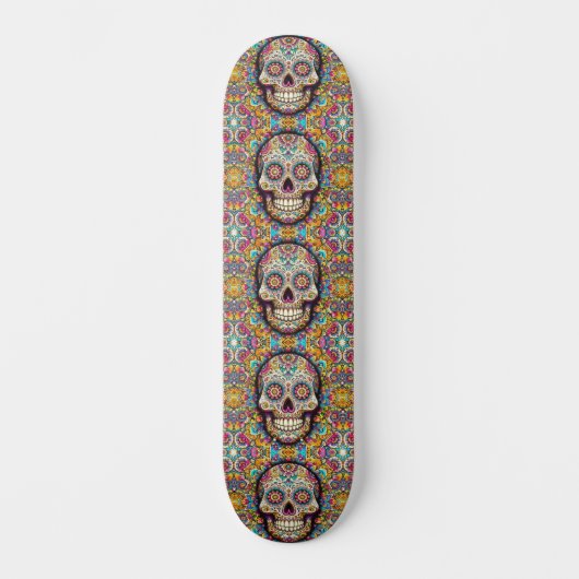 Skateboard Jour du Motif mort (Recto)