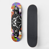 Skateboard Jour du Skeleton Skate Board mort (Recto)
