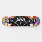 Skateboard Jour du Skeleton Skate Board mort (Horz)
