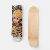 Skateboard Jour du squelette mort - Dia de los muertos (Recto)