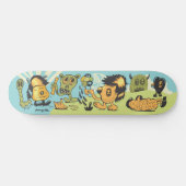 Skateboard Jours acides 1 (Horz)