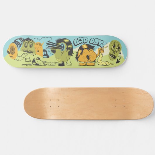 Skateboard Jours acides 2 (Horz)