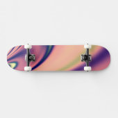 Skateboard Jours pastel fractal (Horz)