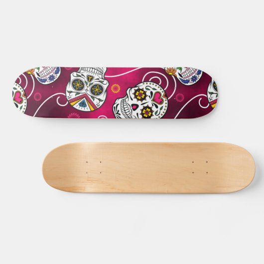 Skateboard Jours rouges (Horz)