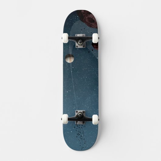 Skateboard Jovian Trojans Astéroïdes. (Recto)