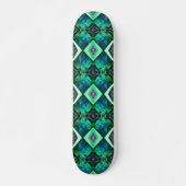 Skateboard Joyau de cristal Green Emerald Gemstone May Annive (Devant)