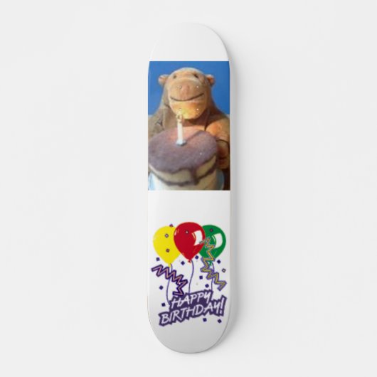 Skateboard Joyeux anniversaire (Devant)