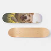 Skateboard Joyeux Labrador Puppy Running (Horz)