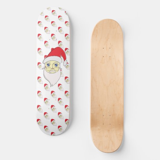 Skateboard Joyeux Noël Père Noël (Recto)