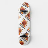 Skateboard Joyeux Thanksgiving (Recto)