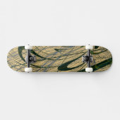 Skateboard Jungle Abstrait (Horz)