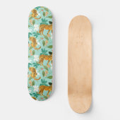 Skateboard Jungle de Cheetah, faune Nature Wild Cats Tigers (Recto)