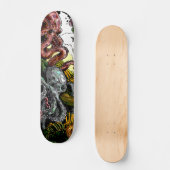 Skateboard jungle de poulpe (Recto)