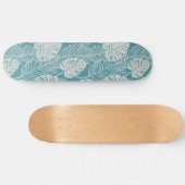 Skateboard Jungle luxe - monstera et palmier (Horz)
