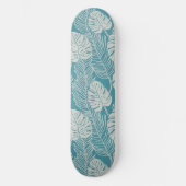 Skateboard Jungle luxe - tropical pattern (Recto)