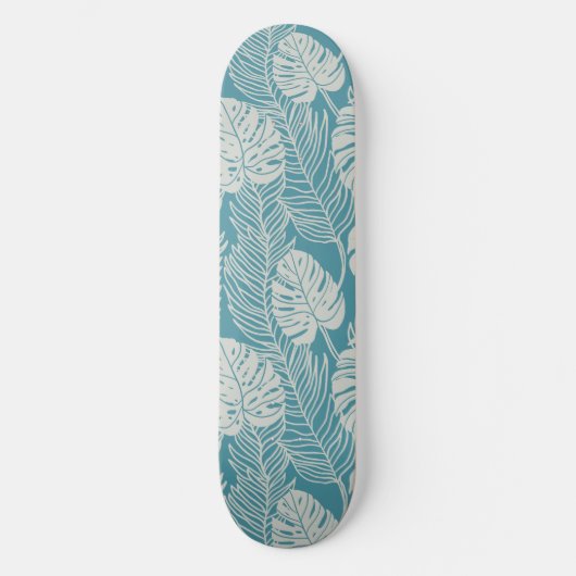 Skateboard Jungle luxe - tropical pattern (Recto)