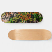 SKATEBOARD JUNGLE NATURE FEUILLES (Horz)