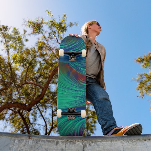 Skateboard Jungle toxique (Extérieur 1)