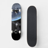 Skateboard Juno Spacecraft Pendant Son Vol Sur Terre (Recto)