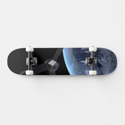 Skateboard Juno Spacecraft Pendant Son Vol Sur Terre (Horz)