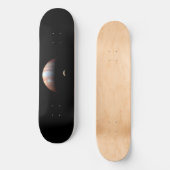 Skateboard Jupiter Géant Gaz Planète & Io Galilée Lune (Recto)