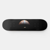 Skateboard Jupiter Géant Gaz Planète & Io Galilée Lune (Horz)