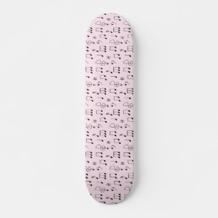 Skateboard Juste Noté rose