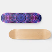 Skateboard Kaleidoscope Apophyse Coeurs Mandala (Horz)