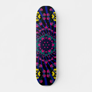 Skateboard Kaleidoscope foncé Conception : Tableau de bord p