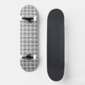 Skateboard Kaléidoscope Gris (Recto)