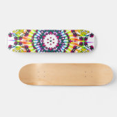 Skateboard Kaleidoscope & Spiral Design : Tableau de bord per (Horz)
