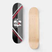 Skateboard Kalon, coeur de breton (Recto)