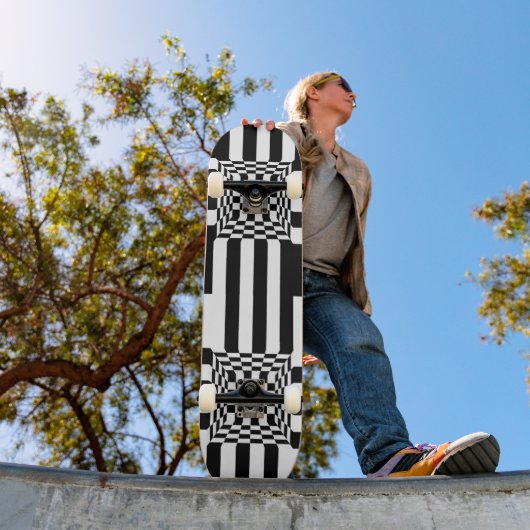 Skateboard Karomuster (Extérieur 1)