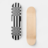 Skateboard Karomuster (Recto)