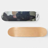 Skateboard kat tong uit (Horizontaal)
