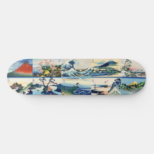 Skateboard Katsushika Hokusai - 36 Vues de la sélection du Mo (Horz)
