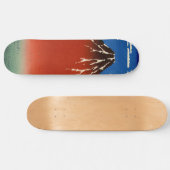 Skateboard Katsushika Hokusai - Vent Fin, Matin Clair (Horz)