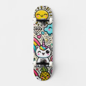 Skateboard Kawaii (Recto)
