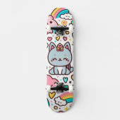 Skateboard Kawaii (Recto)