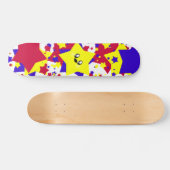 SKATEBOARD KAWAII ÉTOILES COSMIQUE BURST (Horz)