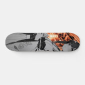 Skateboard KAWAII Japanese Girl Skateboarding (Horz)