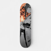 Skateboard KAWAII Japanese Girl Skateboarding (Devant)