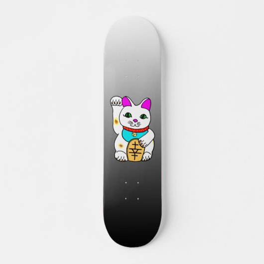 Skateboard Kawaii Rave Lucky Chat Maneki Neko (Devant)