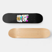 Skateboard Kawaii Rave Lucky Chat Maneki Neko (Horz)