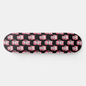 Skateboard Kawaii Rose Kitty Cats Design (Horz)