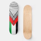 Skateboard Keffiyeh Écharpe palestinienne tissu traditionnel (Recto)