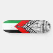 Skateboard Keffiyeh Écharpe palestinienne tissu traditionnel (Horz)