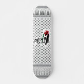 Skateboard Keffiyeh Free Palestine (Devant)