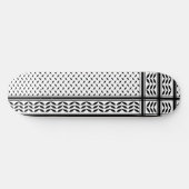 Skateboard Keffiyeh Symbol of Palestine Resistance Pattern (Horz)