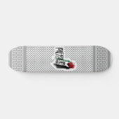 Skateboard Kéfié Palestine libre (Horz)